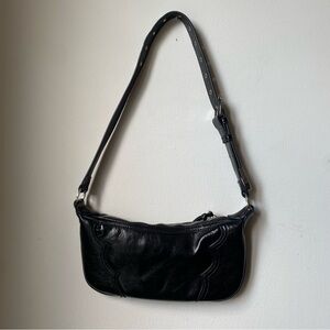 Mango Faux Leather Shoulder or Crossbody Bag